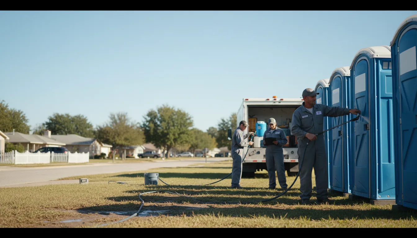 Long-Term Portable Toilet Rental in Hindsville, AR near me